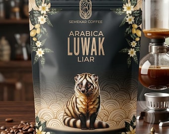 luwak coffee powder seeds / arabica coffee luwak clay aceh