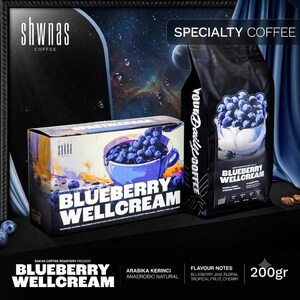 Blaubeer-Wellcream-Spezialitätenkaffee – 100–1000 Gramm