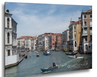 Venice Grand Canal Photography Print, Italy Cityscape Wall Art
