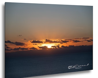 Ft Lauderdale Beach Sunrise Wall Art, Sunrise Photograph, Blue Hour