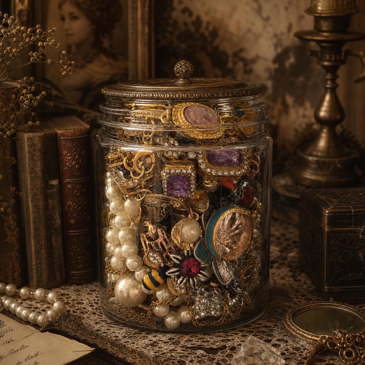 Thrifted jewelry mystery box - Etsy 日本