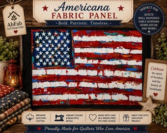 Patriots USA Flag Panel | Quilt of Valor |
