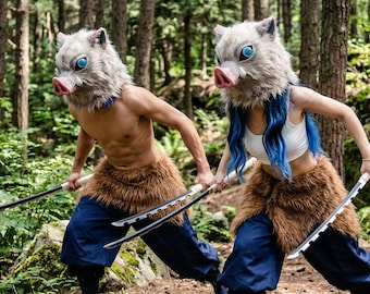 Inosuke Slayer of Demon Cosplay Kostüm - Event Outfit