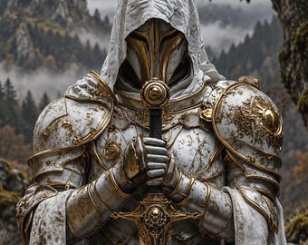 Handcrafted Steel Knight Armor Set, Gothic Fantasy Full Plate, Medieval Warrior Costume
