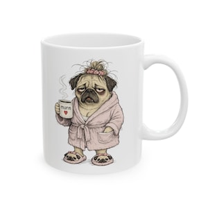 Murn Pixie The Pug Coffee Mug