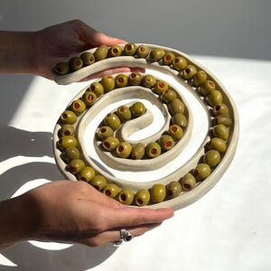 Spiral Olive Dish