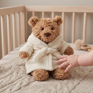 Bartholomew Bear Bathrobe Outfit Jellycat - Etsy