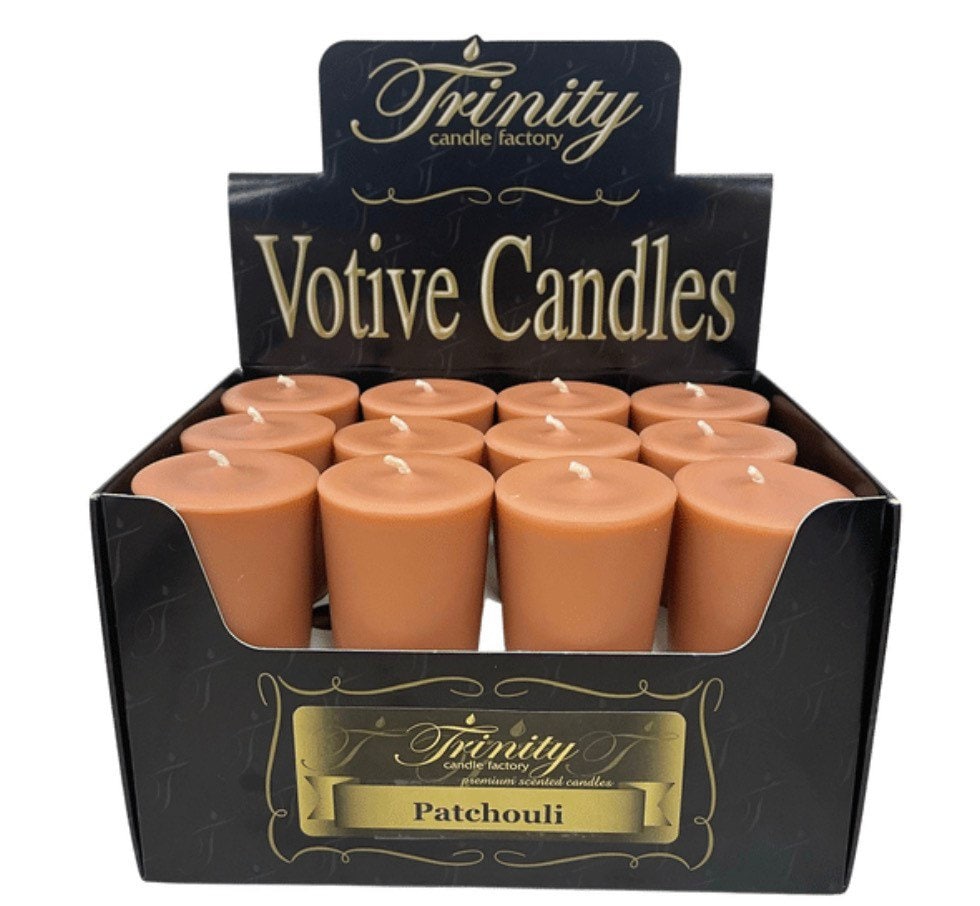 Patchouli Faroy Votive Candles 12pack Etsy