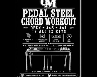 Pedal Steel Chord Workout