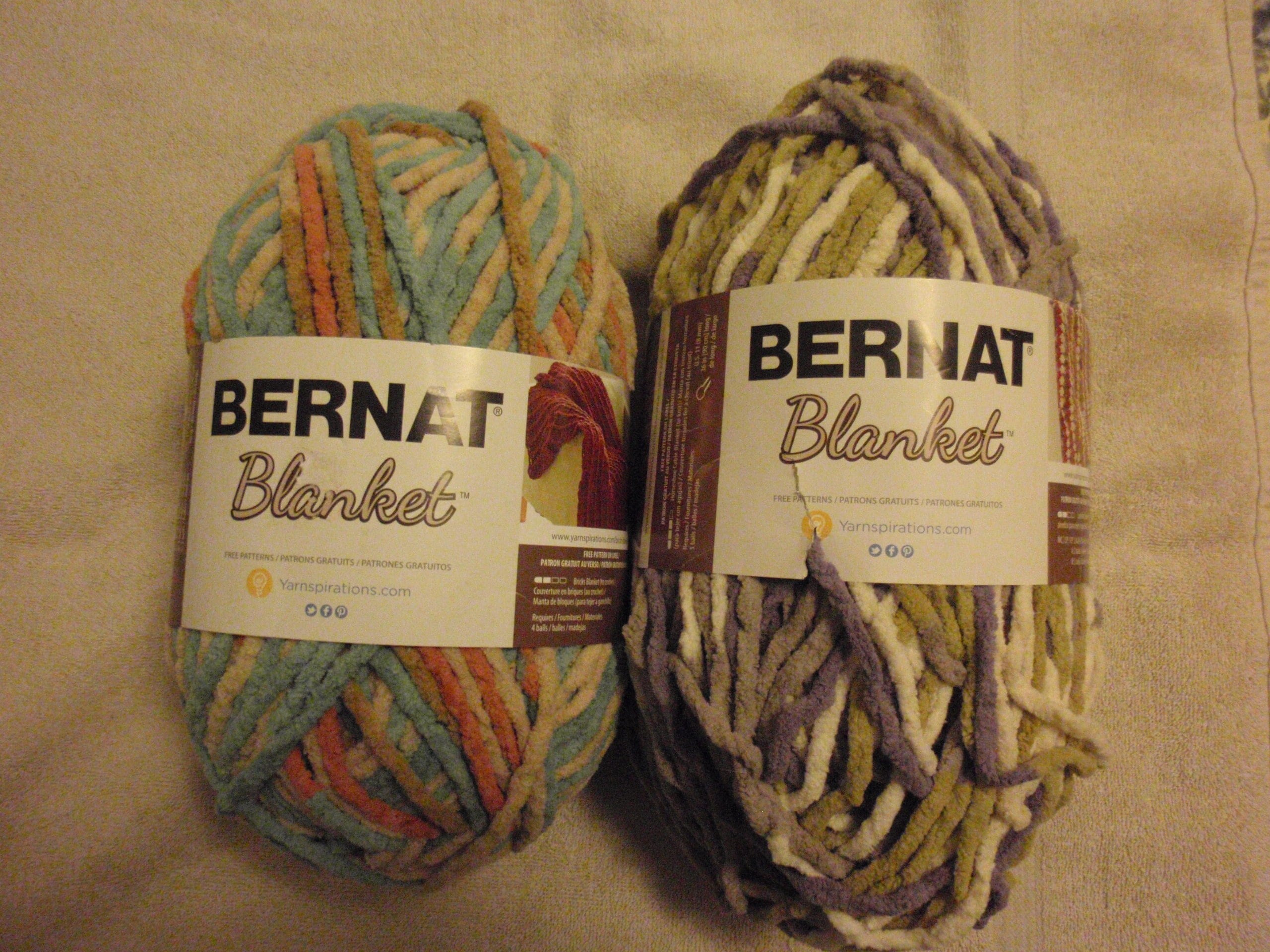 Thick Bernat Blanket Yarn (size: Big) (4pack) for Sale in San Diego, CA -  OfferUp