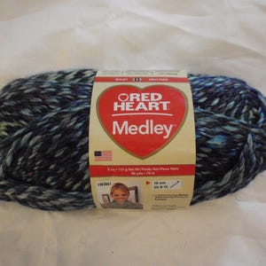 Discontinued Red Heart Medley -#5 Bulky, Acrylic -Energy- full & partial skeins