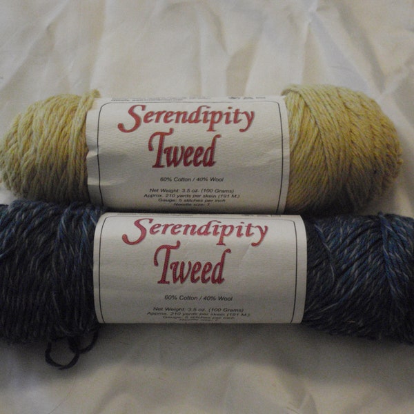 Brown Sheep Co. Serendipity Tweed Yarn - Please read Description