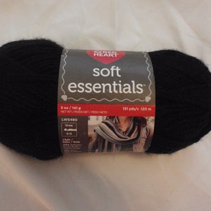 Discontinued Red Heart Soft Essentials Bulky Yarn- Full & Partial Skeins