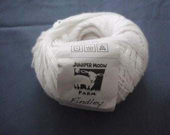 Findley by Juniper Moon Farms  Silk Merino Lace Yarn in Fresco- Unlabeled