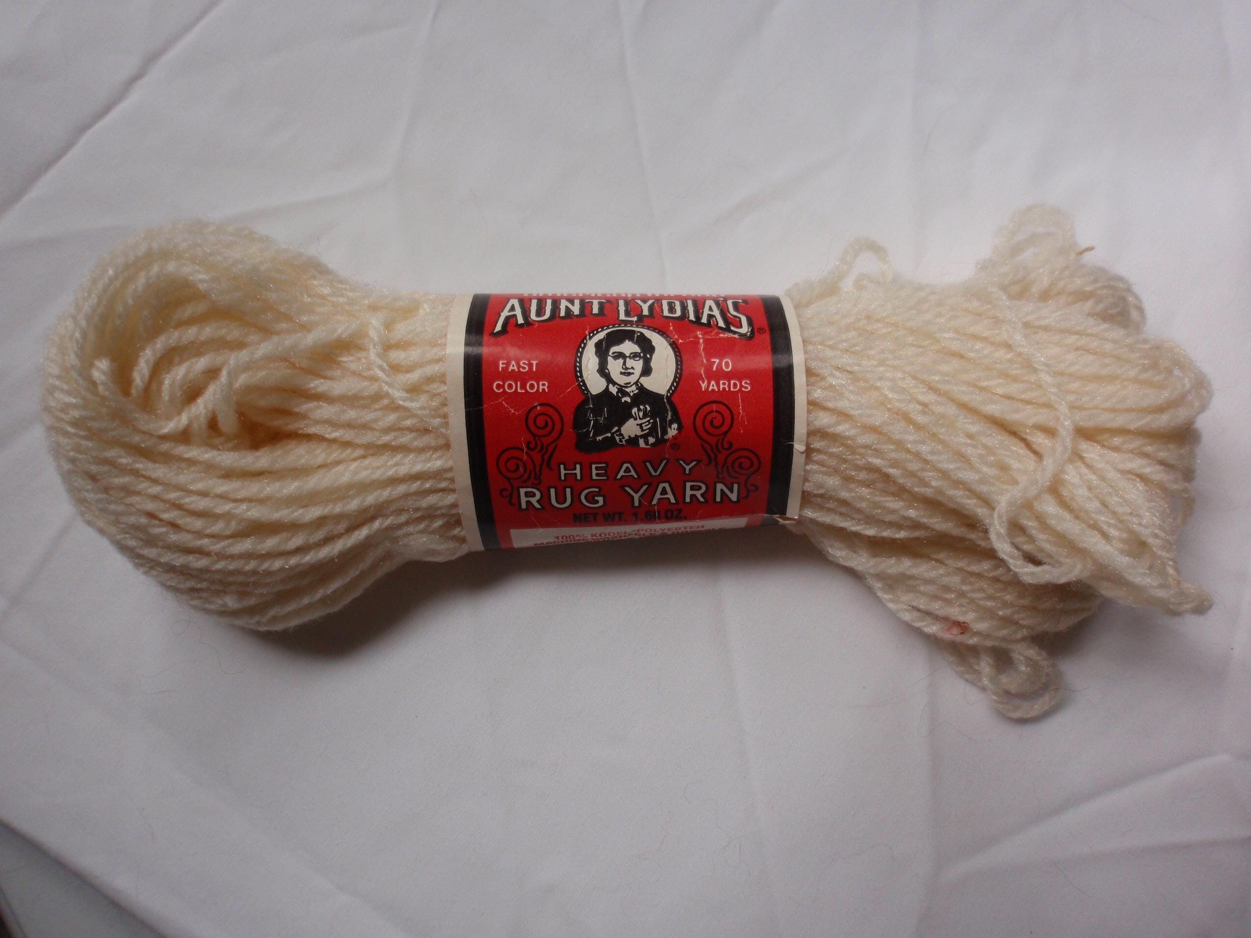 Discontinued American Thread Aunt Lydia's Heavy Rug Yarn Art 235A 100% Kodel Polyester