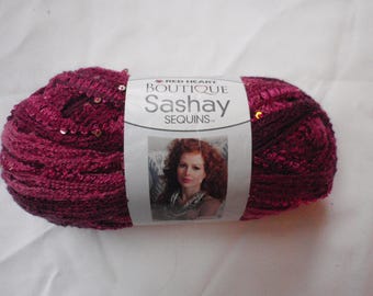 Discontinued Red Heart Boutique Sashay Sequins Yarn Phlox