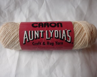 Vintage Caron Aunt Lydia's Craft & Rug Polyester Yarn