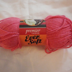 Discontinued Premier Yarns Ever Soft Acrylic Yarn #4 Medium Weight