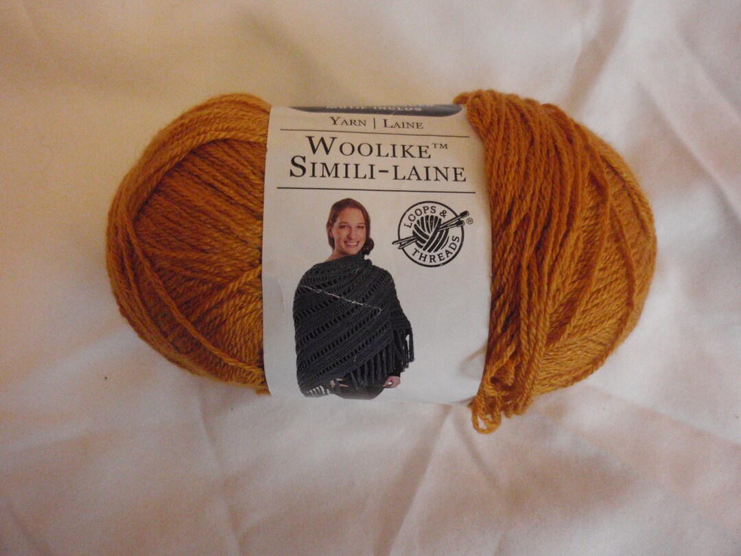 Loops & Threads Woolike Simililaine Yarn Etsy