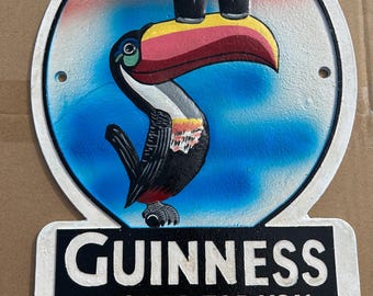 Guinness Is Good For You Großes Gusseisen Schild