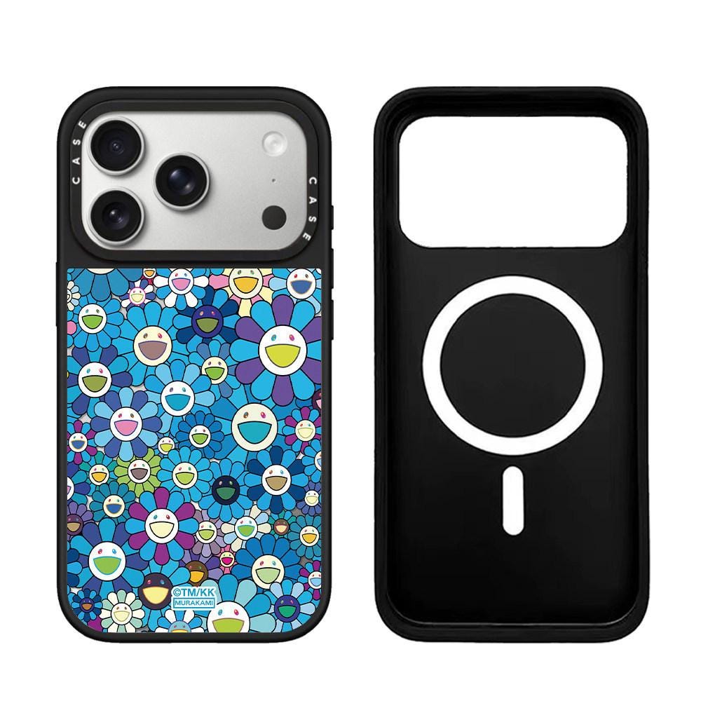 Takashi Murakami Flower Phone Case Support Magsafe for iPhone 18