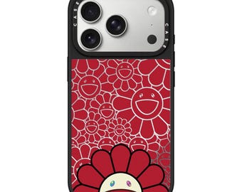 Takashi Murakami Flower Phone Case Support Magsafe for iPhone 18