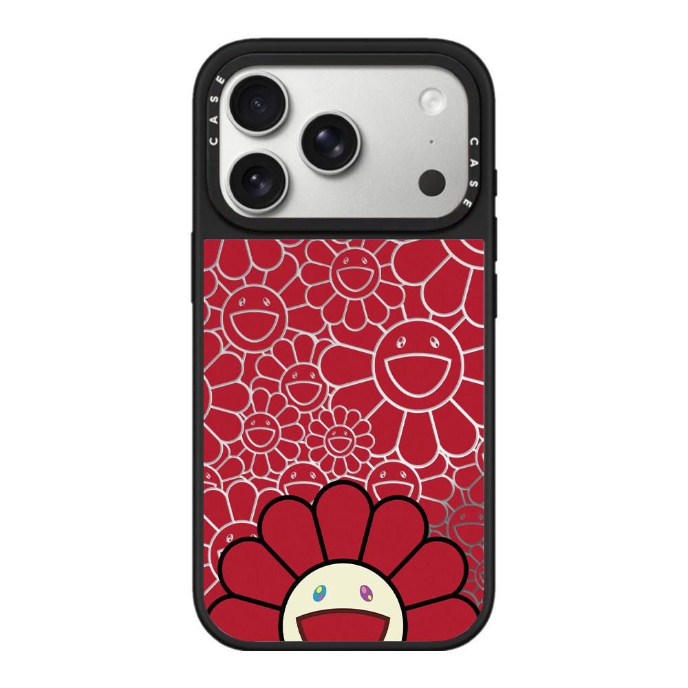 Takashi Murakami Flower Phone Case Support Magsafe for iPhone 18