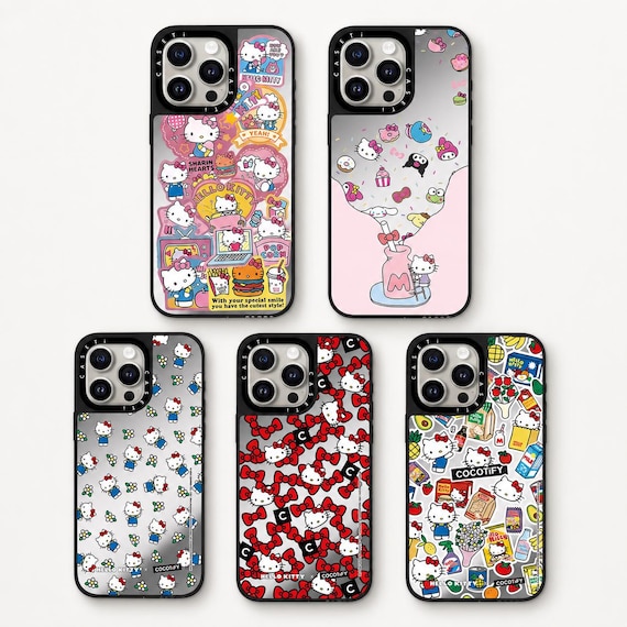 Hello Kitty X Casetify Phone Case Support Magsafe for iPhone 17/16