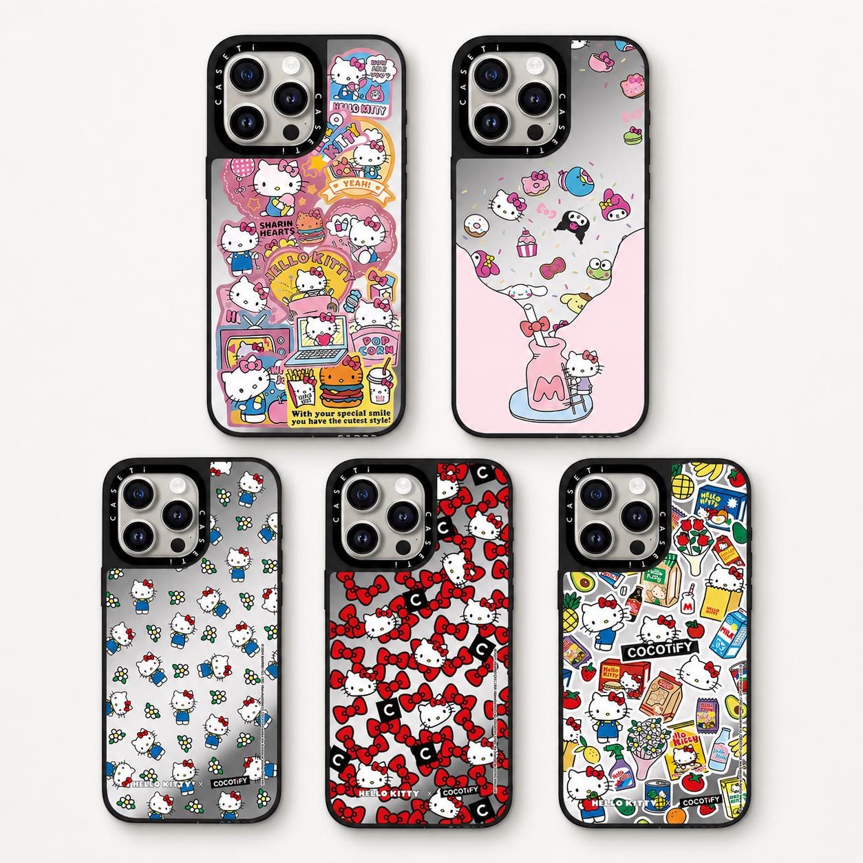 Hello Kitty X Casetify Phone Case Support Magsafe for iPhone 17/16