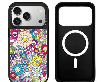 Takashi Murakami Flower Phone Case Support Magsafe for iPhone 18