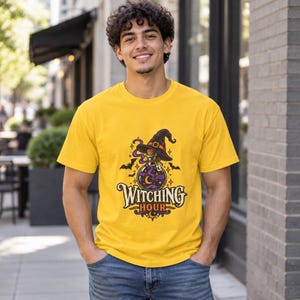 Witching Hour T-Shirt — Halloween Witch Potion Graphic Tee