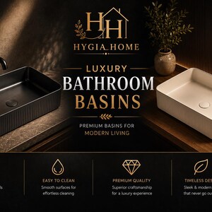 Modern Ceramic Rectangular Vessel Sink: Striped Bathroom Vanity Basin (Taps not included)