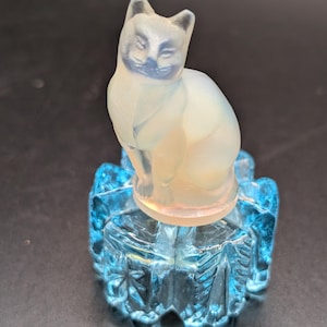 Sabino Glass Cat - Etsy
