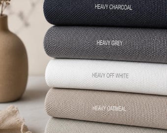 Heavy Linen Coverlet | Stonewashed Natural Bedspread, Minimalist Home Decor