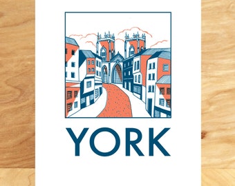 York print - A4
