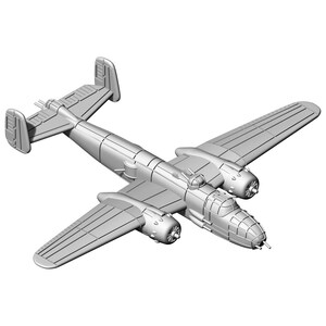 ノースアメリカン B-25 ミッチェル - ビリー - 米 - L - 航空機 - スペクター作戦 指揮系統 ドイツ軍を撃破せよ なんてタンカーだ 3Dプリント