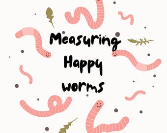 Preschool Counting Measuring Worms Activity – Happy Worms Theme