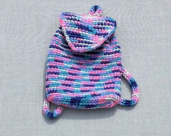 Handmade Crochet Toddler Backpack