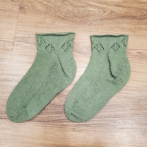 Handmade Wool Knit Socks