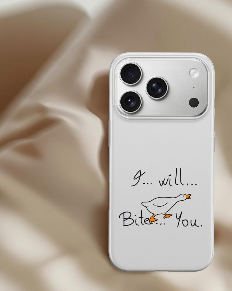ダック フォンケース シリー グース アニマルカバー iPhone 17 Pro Max、16e、15、14、13 & Samsung S26 Ultra、S25 FE、A57、A56、Pixel 10、9A用 画像 12
