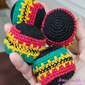 Gehaakt Hacky Sack-patroon in gereglementeerde stijl (pdf)