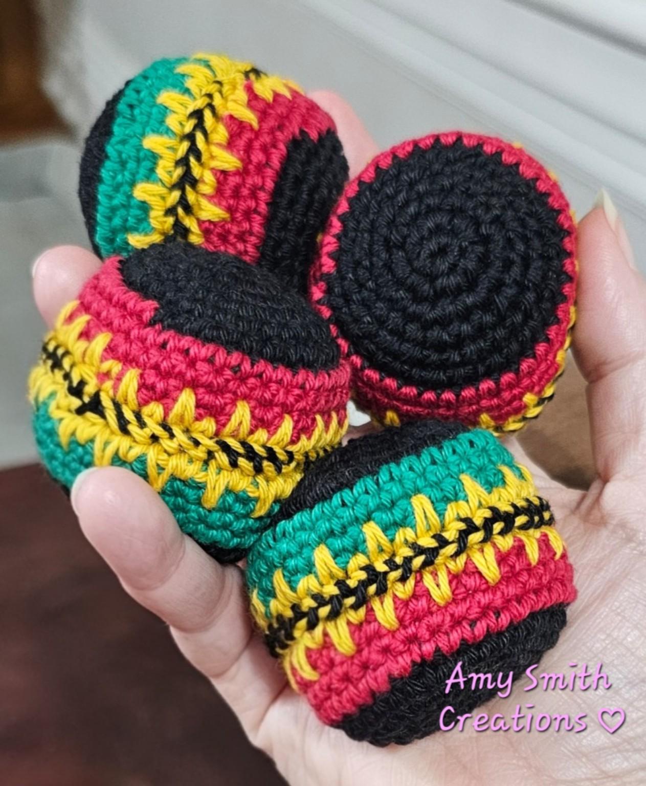 The Revival Footbag/ Hacky Sack Style Footbag Crochet Pattern PDF - Etsy