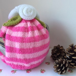 Hand knitted tea cosy