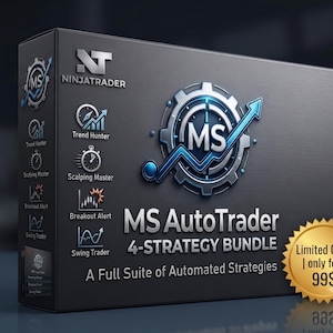 MS AutoTrader Bundle | 4 Professional NinjaTrader Automated Strategies for Propfirm