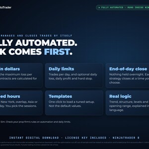 MS AutoTrader 5-Strategy Bundle for NinjaTrader 8 | Automated Futures Strategies MNQ MGC | Templates + Guides image 7
