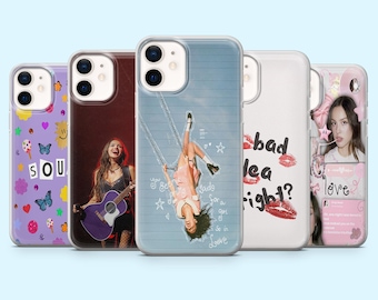 Olivia Rodrigo Phone Case Singer Pop Artist Cover for iPhone 16 Pro, 15, 14, 13, 12, Samsung S25, S24FE, S23, S22, A16, A55, A25, Pixel 9
