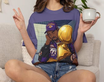 Camiseta del momento del campeonato de Kobe Bryant