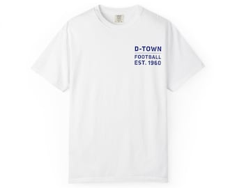 We Dem Boyz T-shirt | D-Town Football EST.1960 College Style Tee