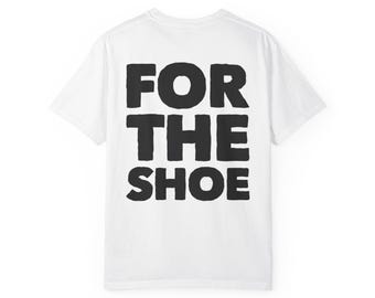 For The Shoe graphic T-shirt | Chest script 'Football Est. 1953'