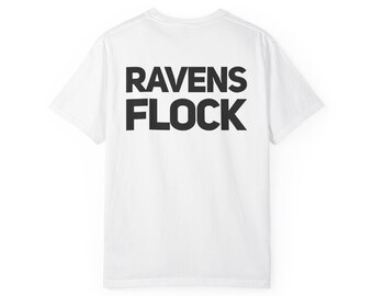 Ravens Flock Football T-Shirt | Charm City Football EST. 1996